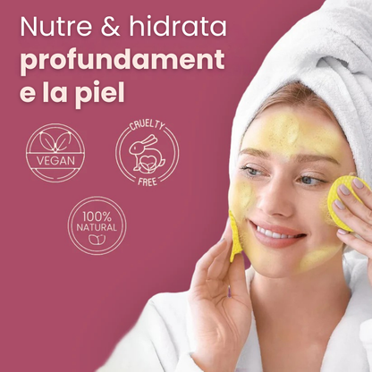 Almohadillas aclaradoras de cúrcuma y ácido kójico